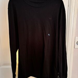 Men's Black Long Sleeve Shirt